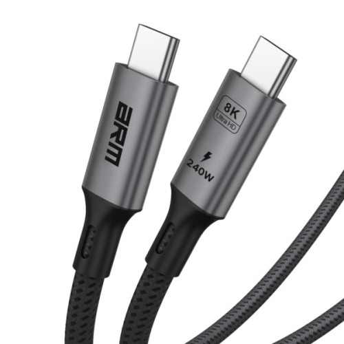 Дата кабель USB-C to USB-C 1.0m USB4 40Gbps 240W 8K60Hz black Armorstandart (ARM81921)