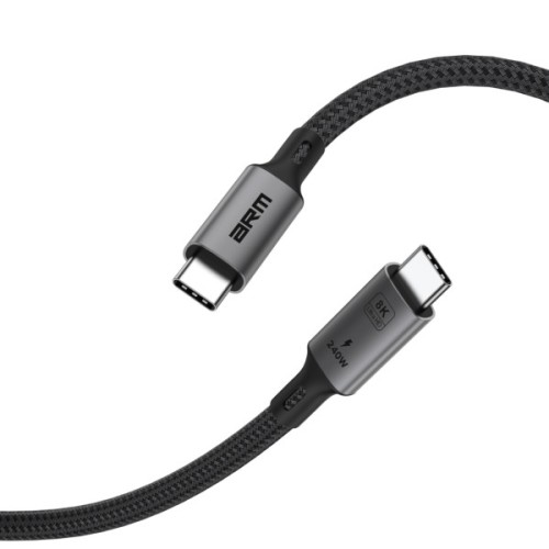 Дата кабель USB-C to USB-C 1.0m USB4 40Gbps 240W 8K60Hz black Armorstandart (ARM81921)