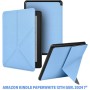 Чохол до електронної книги BeCover Ultra Slim Origami Amazon Kindle Paperwhite 12th Gen. 2024 7"/Colorsoft (2024) Light Blue (712839)