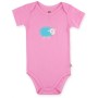 Боді дитяче Luvable Friends рожевий з бамбука з овечкою (68318.P.0-3)