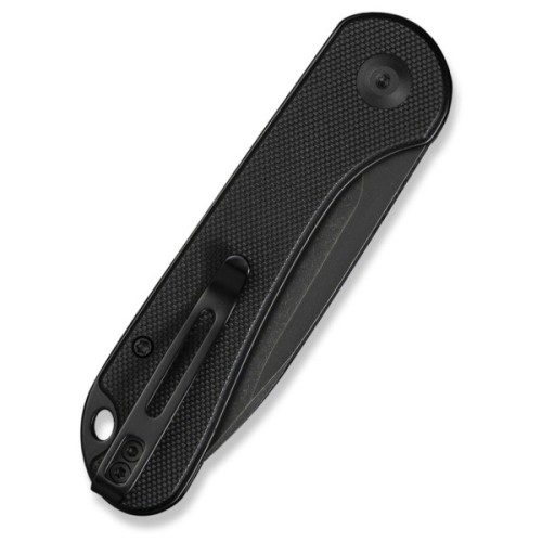 Ніж Civivi Elementum Slip Joint, Black G10, Darkwash (C18062AJ-1)