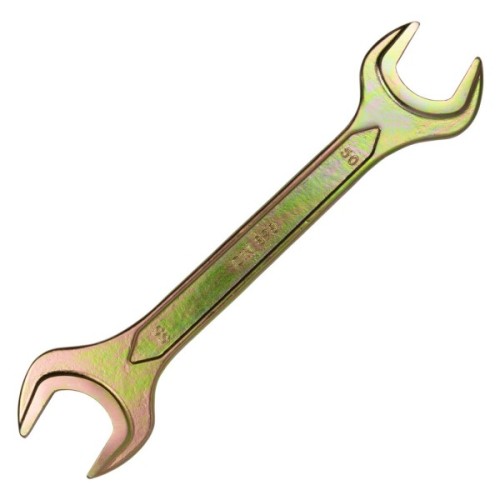 Ключ Sigma ріжковий 50x55мм жовтий цинк (6025551)