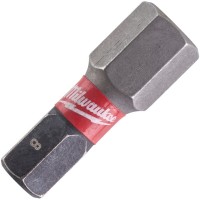 Набір біт Milwaukee SHOCKWAVE, Hex8, 25мм, 2шт (4932430898)