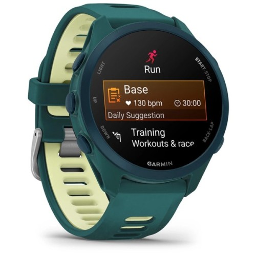 Смарт-годинник Garmin Forerunner 170 Music, GPS, WiFi, Teal Green/Citron, GPS смарт-годинник (010-03920-12)