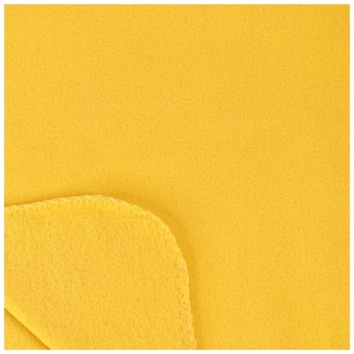Плед Bergamo флісовий Warm у чохлі 150 х 180 см Жовтий (202311pl-05)
