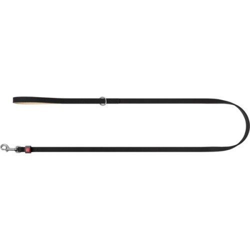 Повідець для котів WAUDOG Classic XXS-XS Ш 12 мм Д 122 см чорний (60321)