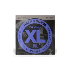 Струни для гітари D'Addario XL Half Rounds Jazz Light (12-52) (EHR350)
