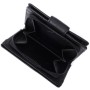 Гаманець ST Leather З монетницею та блоком для пропусків з натуральної шкіри Чорний (22713)