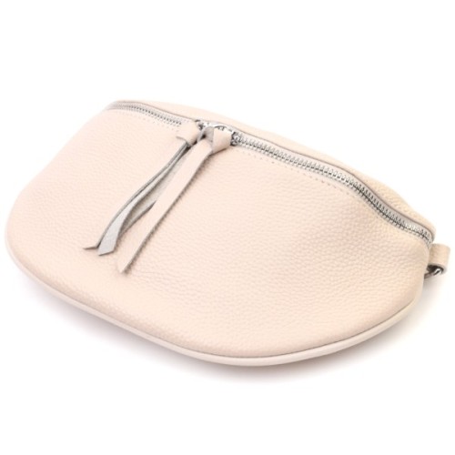 Сумка Vintage Шкіряна жіноча через плече з міні гаманцем Біла (22664)