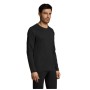 Лонгслів Sol's Sporty LSL men чорний L (02071312L)