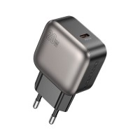 Зарядний пристрій BOROFONE BAS53A Absolute USB-C PD20W Black (6941991116179)