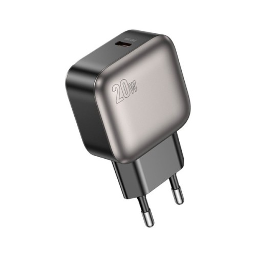 Зарядний пристрій BOROFONE BAS53A Absolute USB-C PD20W Black (6941991116179)