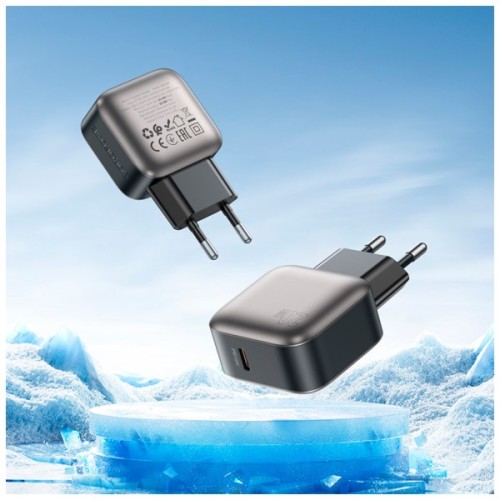 Зарядний пристрій BOROFONE BAS53A Absolute USB-C PD20W Black (6941991116179)