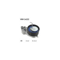 Ролик натягувача ременя SKF VKM 14222