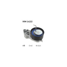 Ролик натягувача ременя SKF VKM 14222