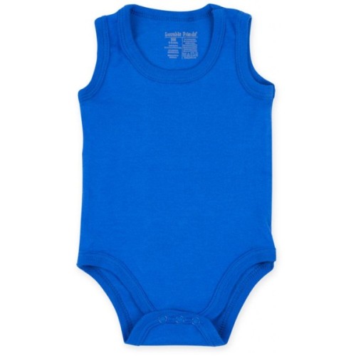 Боді дитяче Luvable Friends 3 шт без рукавів з малюнком для хлопчиків (37310.6-9 M)