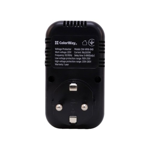 Реле напруги ColorWay CW-VR16-04D