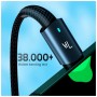 Дата кабель USB 2.0 AM to USB-C 1.0m 100W black Essager (EXC7A-CG01-P)