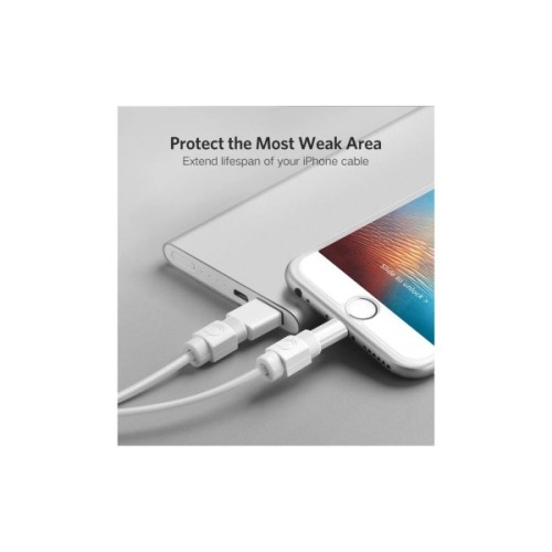 Тримач для кабелю Ugreen LP127 Charging Cable Protector White (40705)