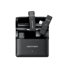 Мікрофон Vention USB-C 2-Pack Wireless Lavalier with Charging Case (NCAB0)
