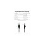Патч-корд 0.5м, UTP cat 6A RJ-45 slim black Vention (IBIBD)