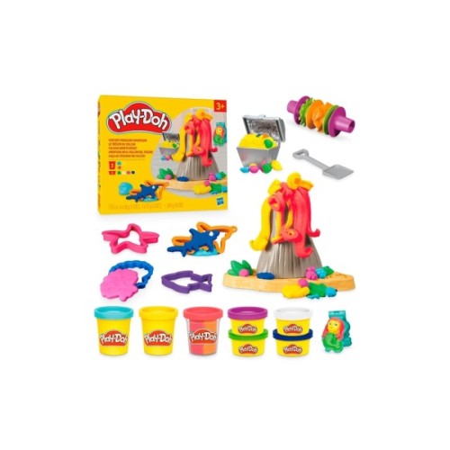 Набір для творчості Hasbro Play-Doh Вулканична пригода зі скарбами (F8789)