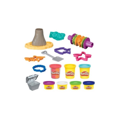 Набір для творчості Hasbro Play-Doh Вулканична пригода зі скарбами (F8789)