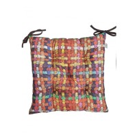 Подушка на стілець Прованс MixPrint 505 рогожка 40х40 см (4823093449909)