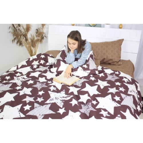 Простирадло MirSon Сатин Premium 22-1255 Arasari 220х240 см (2200002954426)