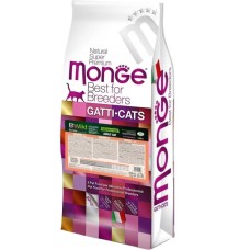 Сухий корм для кішок Monge Cat Bwild Grain Free Лосось 10 кг (8009470005203)