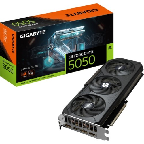 Відеокарта GIGABYTE GeForce RTX5050 8Gb GAMING OC (GV-N5050GAMING OC-8GD)