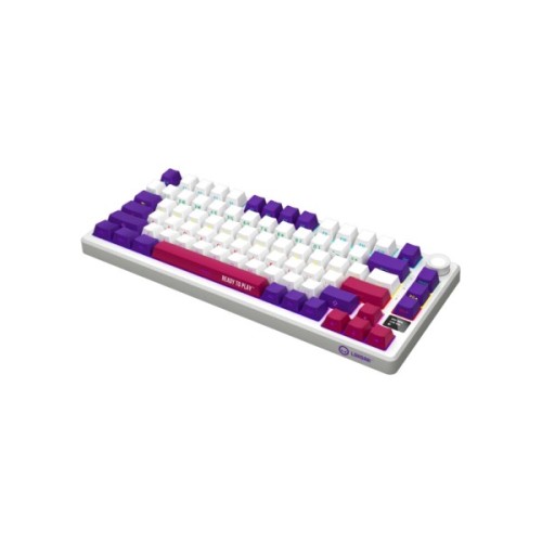 Клавіатура Lorgar KBP7075W Pro RGB Wireless/Bluetooth/USB UA White (LRG-KBP7075W-WH-US)