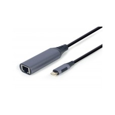 Адаптер USB-C to RJ45 Ethernet 1000Mbps Cablexpert (A-USB3C-LAN-01)