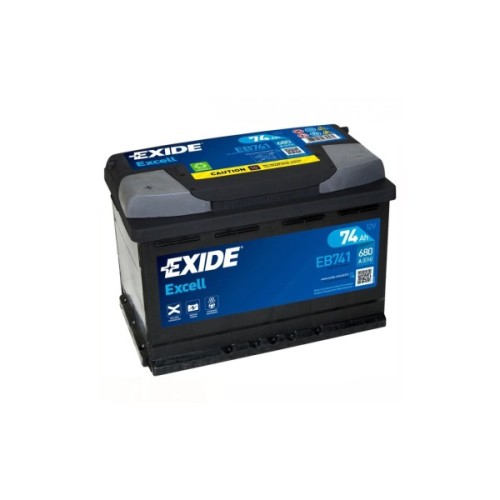 Акумулятор автомобільний EXIDE EXCELL 74A (EB741)