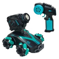 Радіокерована іграшка UFT Дрифтова машинка Танк-всюдихід на радіокеруванні Стріляє мильними бульбашками з підсвічуванням (UFTGC4)