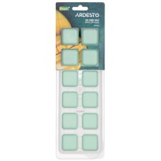 Форма для льоду Ardesto Fresh, 26х9.5х3.5см, силікон, пластик, зелений (AR3595G)