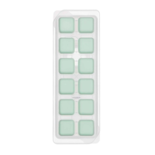 Форма для льоду Ardesto Fresh, 26х9.5х3.5см, силікон, пластик, зелений (AR3595G)