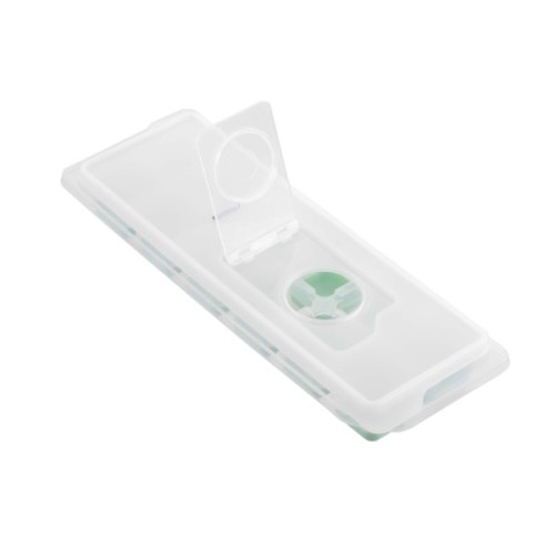 Форма для льоду Ardesto Fresh, 26х9.5х3.5см, силікон, пластик, зелений (AR3595G)