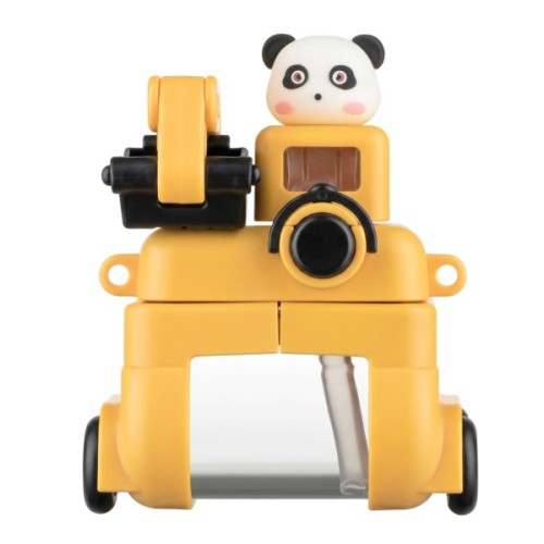 Пляшка для води Ardesto Excavator 500мл, пластик, жовтий (AR2250EY)