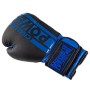 Боксерські рукавички PowerPlay 3086 Matt Challenger Чорно-Сині 12 унцій (PP_3086_12oz_Bl/Navy)
