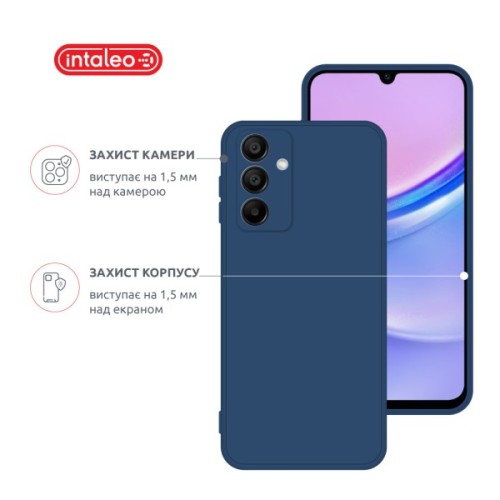 Чохол до мобільного телефона Intaleo SoftShell Samsung Galaxy A16 Blue (1283126609541)