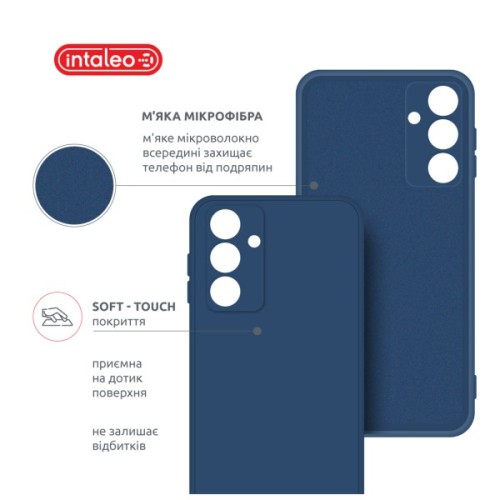 Чохол до мобільного телефона Intaleo SoftShell Samsung Galaxy A16 Blue (1283126609541)