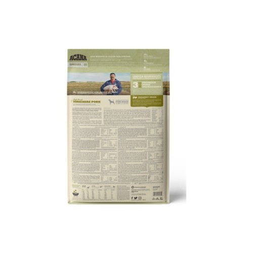 Сухий корм для собак ACANA Yorkshire Pork 6 кг (0064992572600)