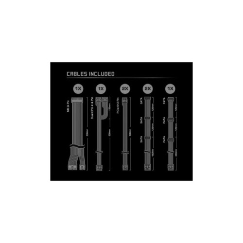 Блок живлення ASRock 650W SteelLegend (SL-650G)