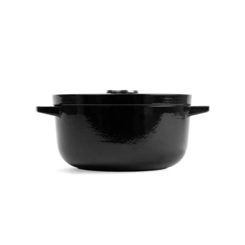 Каструля KitchenAid чавунна з кришкою 3,3 л Чорна (CC006058-001)
