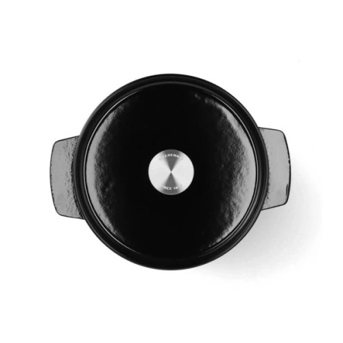 Каструля KitchenAid чавунна з кришкою 3,3 л Чорна (CC006058-001)