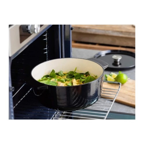 Каструля KitchenAid чавунна з кришкою 3,3 л Чорна (CC006058-001)