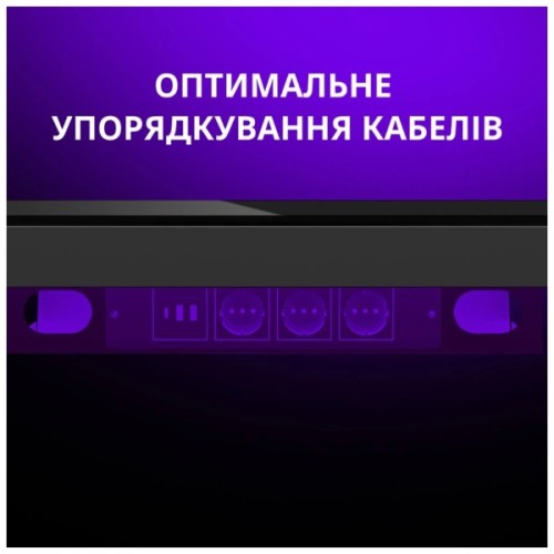 Комп'ютерний стіл Lorgar PRO 80W Wood Black (LRG-DP80W)