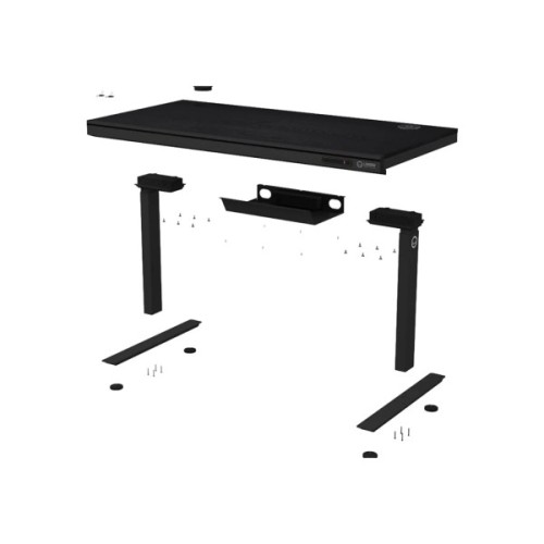 Комп'ютерний стіл Lorgar PRO 80W Wood Black (LRG-DP80W)