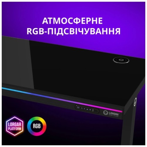 Комп'ютерний стіл Lorgar PRO 80W Wood Black (LRG-DP80W)